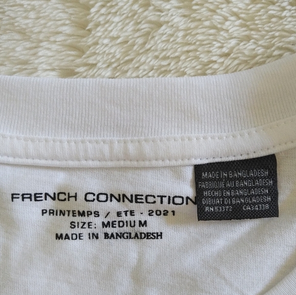 French🇫🇷 Connection "Cherie"👩💕 Tee - NWT - Picture 5 of 12